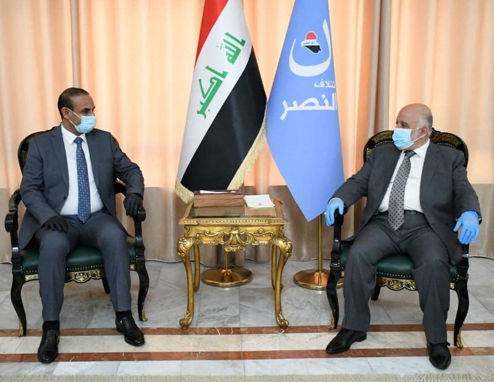 الدكتور حيدر العبادي يستقبل وزير العمل ويبحث معه رعاية الشرائح المستفيدة من الوزارة