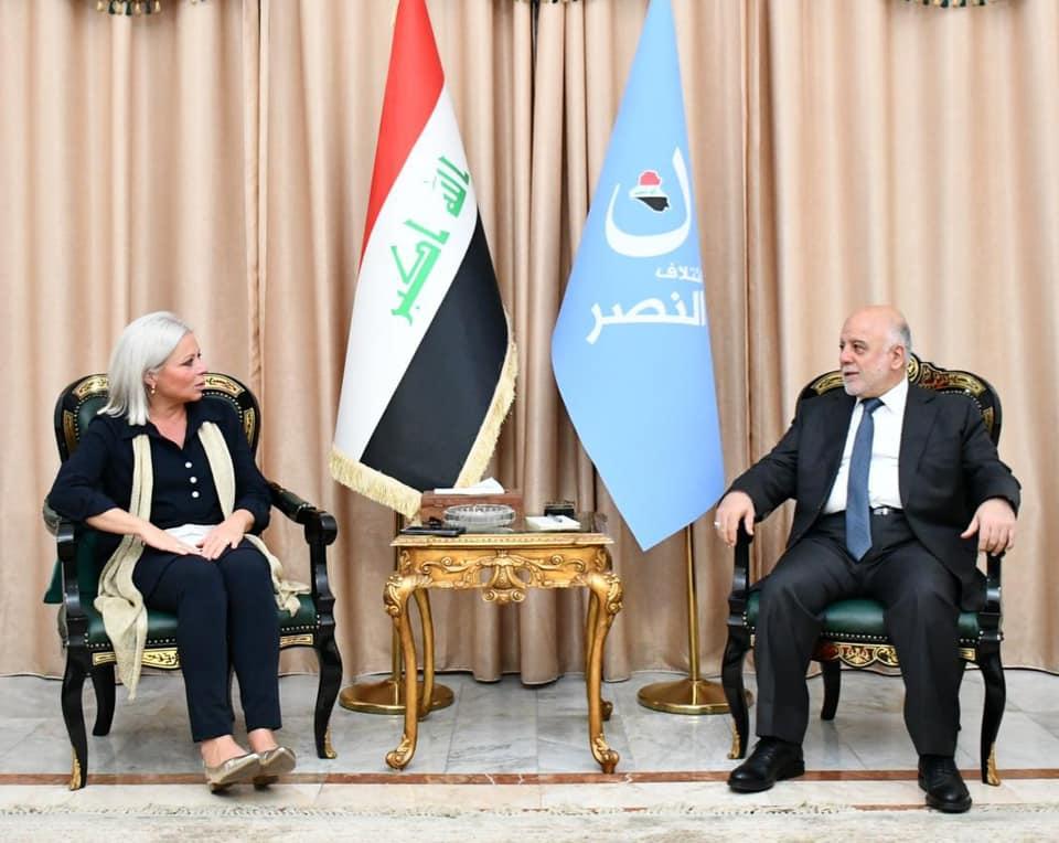الدكتور العبادي يستقبل ممثلة الأمين العام للأمم المتحدة ويبحث معها الانتخابات المبكرة والمراقبة الأم