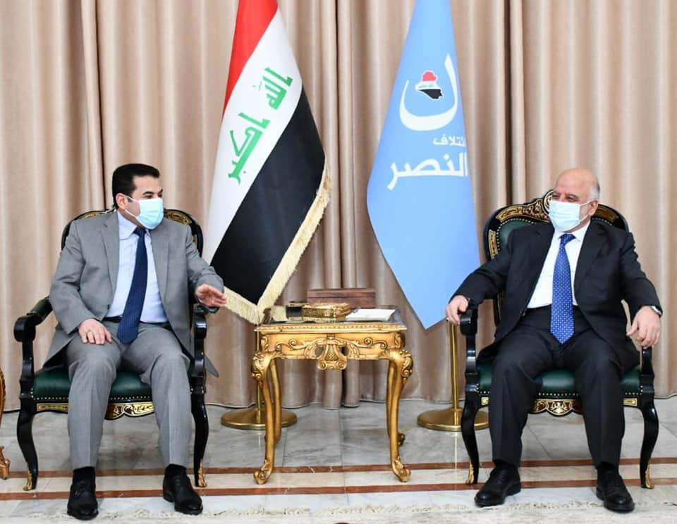 الدكتور العبادي يستقبل مستشار الأمن القومي السيد قاسم الأعرجي