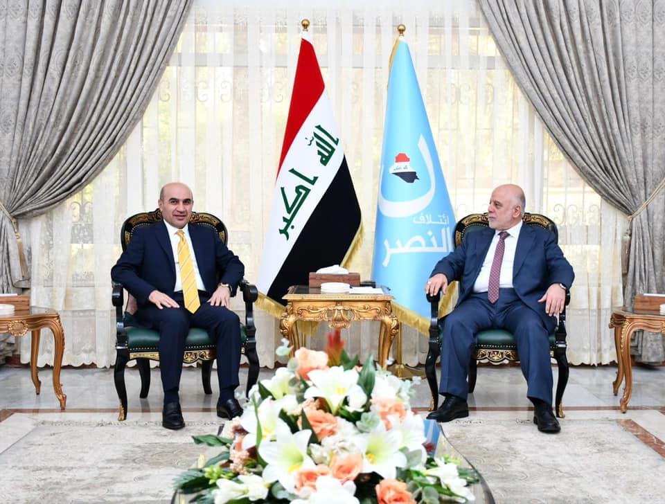 الدكتور العبادي يستقبل السيد بنكين ريكاني ويبحث معه مجمل الأوضاع في البلد