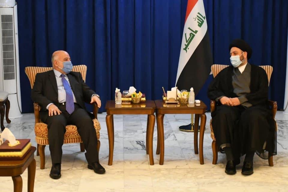 الدكتور حيدر العبادي يبحث مع السيد عمار الحكيم مجمل التحديات التي يشهدها البلد والإنتخابات المبكرة