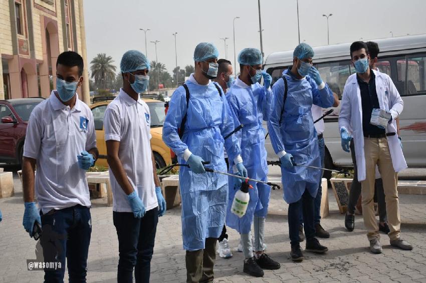 Sponsored by Al Nasr Coalition bloc The volunteer team of students and youth of Al Nasr organizes a 