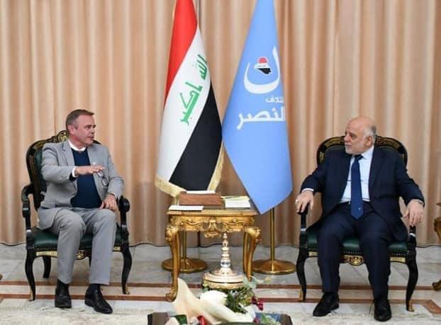 الدكتور العبادي يبحث مع سفير الإتحاد الأوروبي والسفير الهولندي كلاً على إنفراد الأوضاع في العراق وال