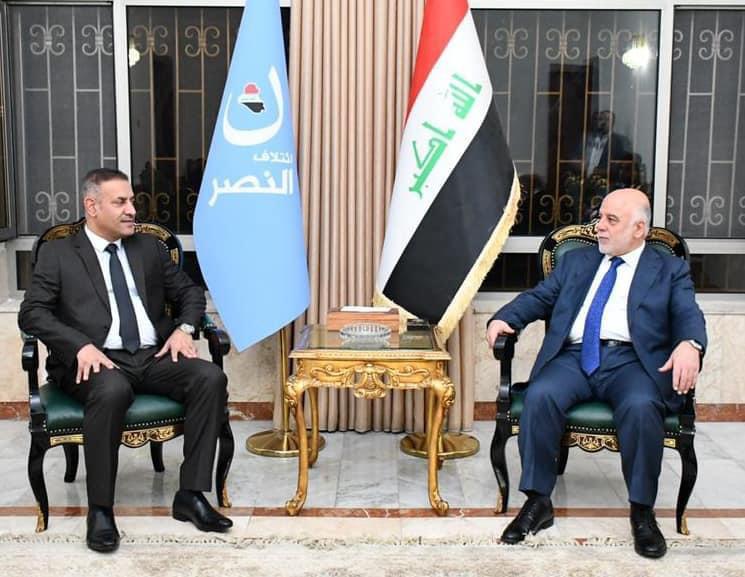 الدكتور العبادي يستقبل محافظ ذي قار ويبحث معه أوضاع المحافظة وتقديم الخدمات لأهلها