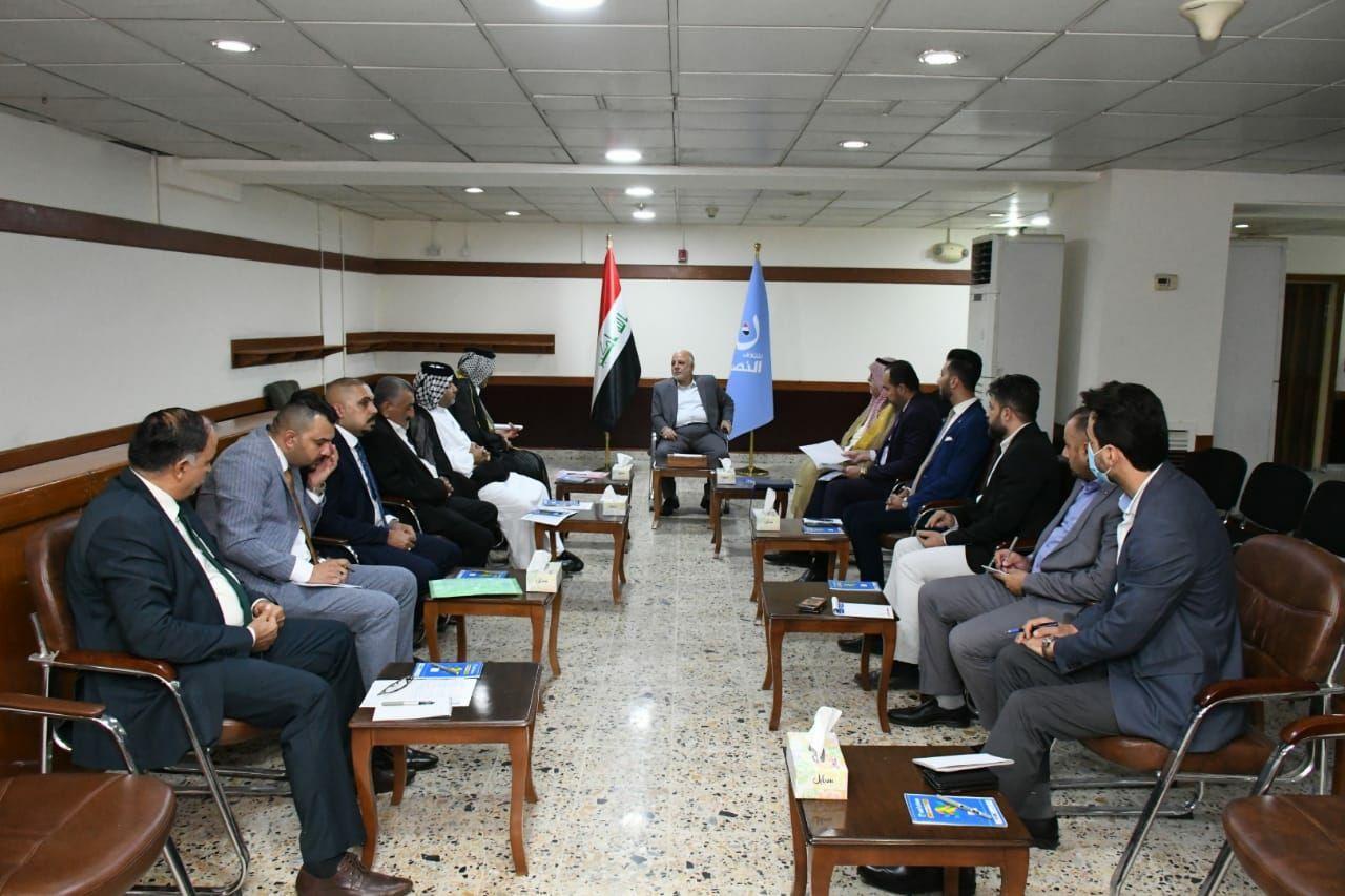 دکتۆر عەبادی پێشوازی دەکات لە کاندیدانی نەسڕ بۆ هەردوو پارێزگای بەسڕە و مەیسان و جەختدەکاتەوە لەسەر 
