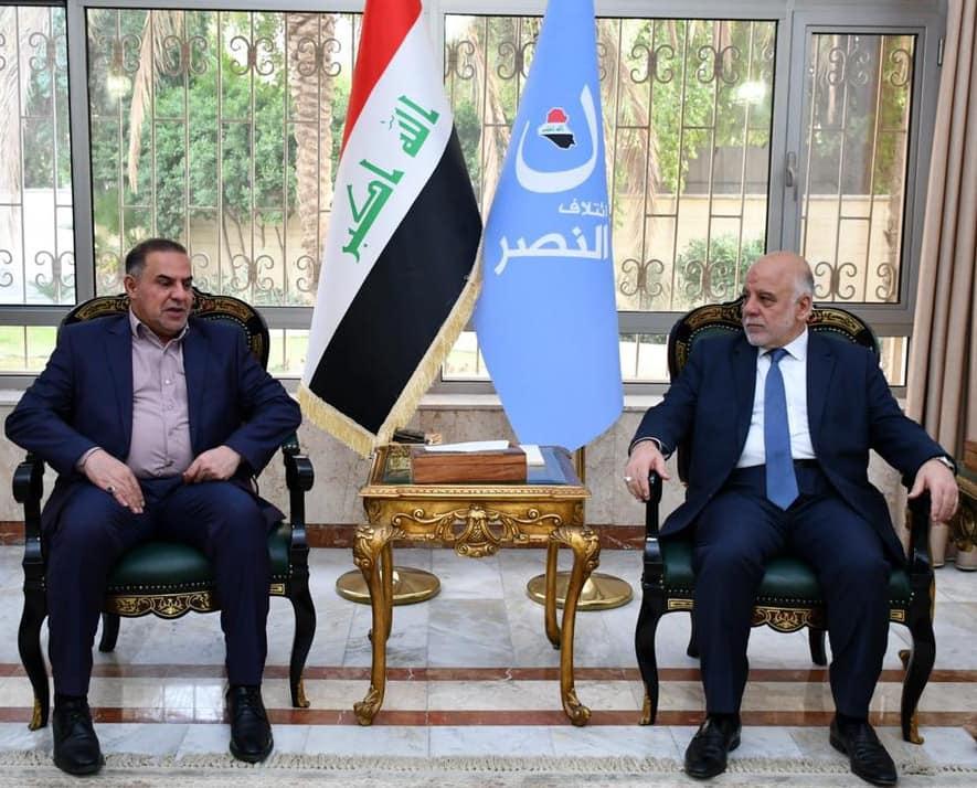 الدكتور العبادي يستقبل محافظ المثنى ويبحث معه الأوضاع في المحافظة وإنصافها ودعمها