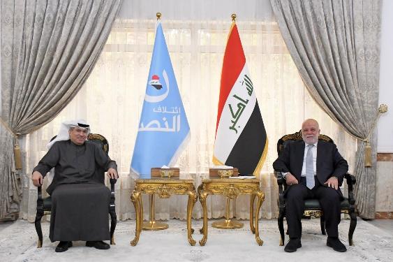 الدكتور حيدر العبادي يستقبل السفير الكويتي لدى العراق